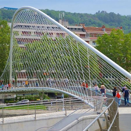 Espacioso 3 Hab Dobles 2 Banos, Junto Ayuntamiento Bilbao Bagian luar foto